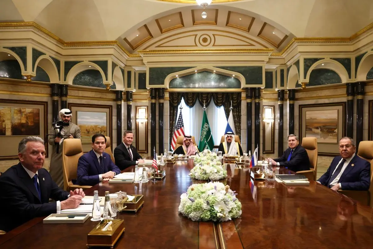 پایان مذاکرات ۱۲ ساعته روسیه و آمریکا در ریاض + فیلم