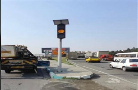 تعمير و نصب چراغ های راهنمايی در سطح منطقه