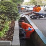 نهر خیابان نارنجستان هفتم پاکسازی و لایروبی شد