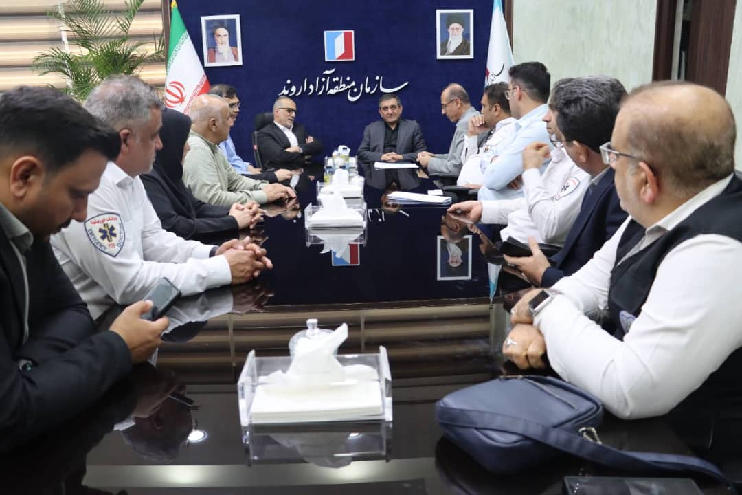 تقویت خدمات اورژانسی در منطقه آزاد اروند با همکاری اورژانس کشور