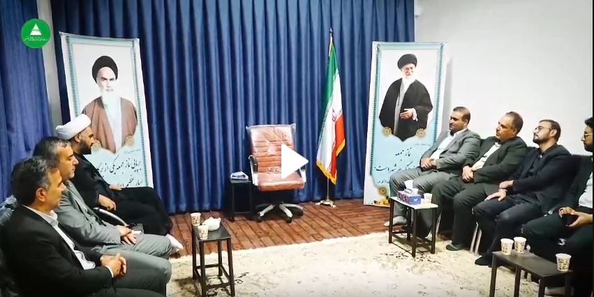 دیدار مدیرعامل منطقه آزاد ارس با امام جمعه خداآفرین