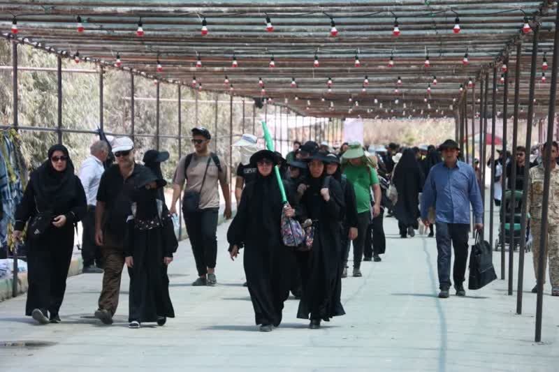 آغاز خدمات ویژه حمل‌ونقل زائران اربعین حسینی (ع) در مرز شلمچه