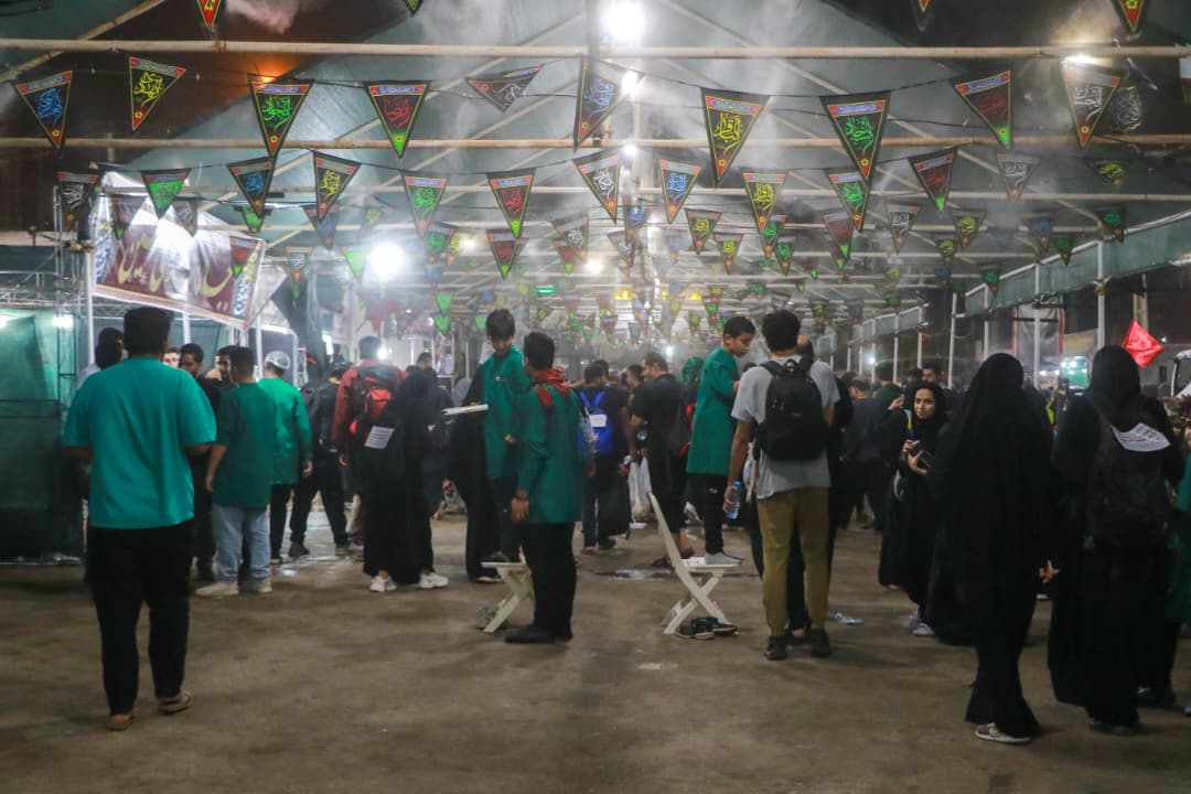 اعزام کاروان خادمان اربعین حسینی به پیاده روی اربعین