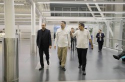 بازدید مدیرعامل سازمان منطقه آزاد کیش از فرودگاه کیش