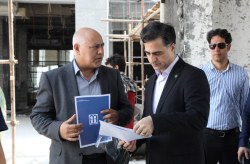 بازدید معاون اقتصادی کیش از پروژه‌های صنعتی و غیرصنعتی