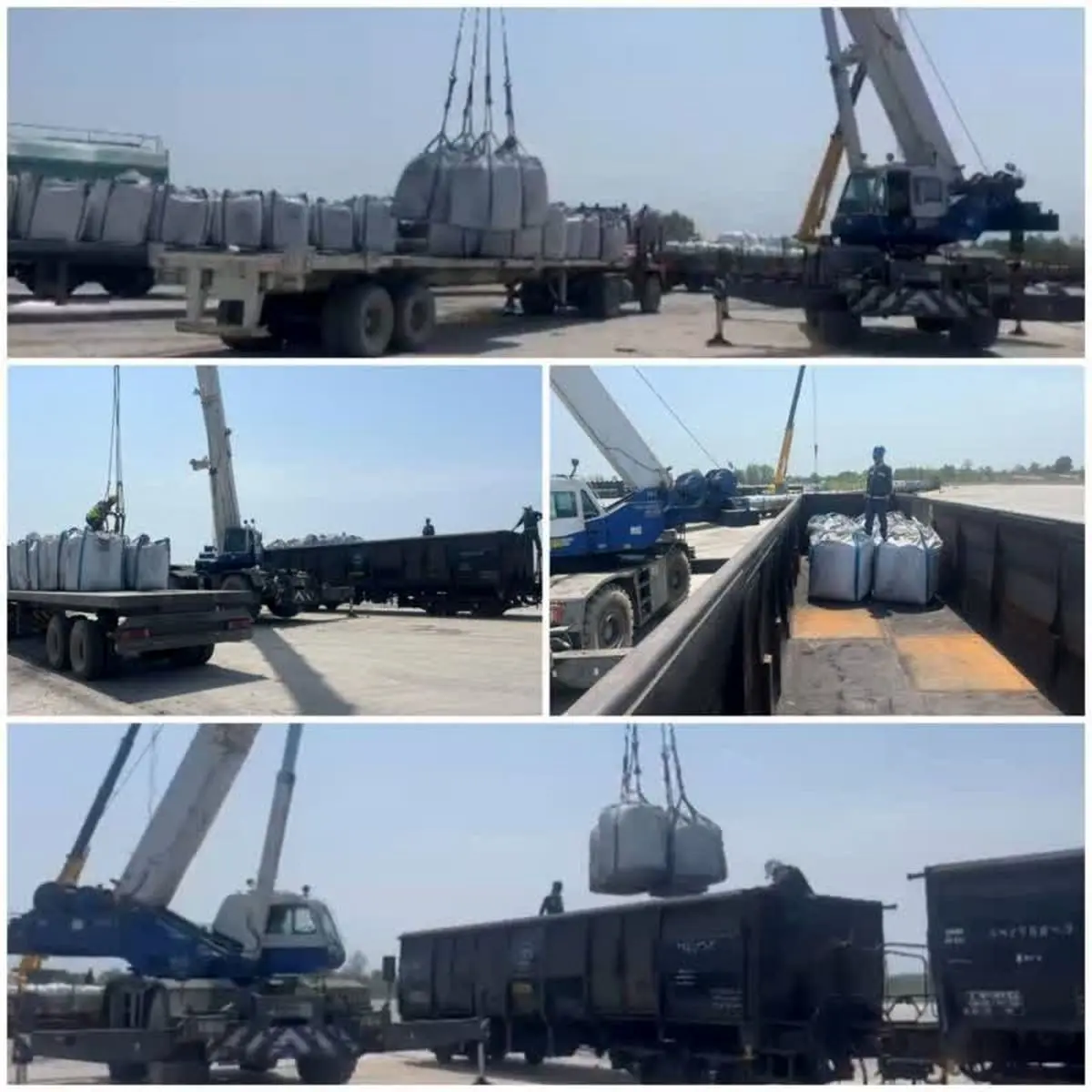 برای نخستین بار: آغاز بارگیری آزمایشی زغال‌کُک در بندر کاسپین