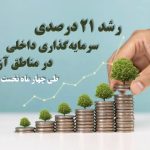 رشد 21 درصدی سرمایه‌گذاری داخلی در مناطق آزاد طی چهار ماه نخست 1404