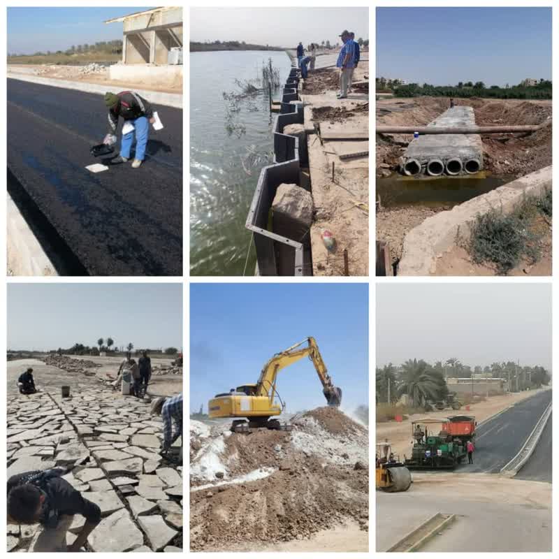 پروژه ساحل‌سازی اروند صغیر؛ تقویت ایمنی و ارتقای زیرساخت‌ها در جزیره مینو