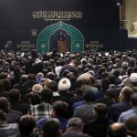 آخرین شب عزاداری شهادت حضرت زهرا(س) در حسینیه امام خمینی(ره)