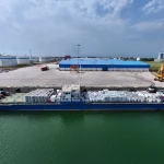 رشد ۵۶ درصدی پهلودهی کشتی‌ها در بندر کاسپین / تقویت نقش ایران در تجارت دریای خزر