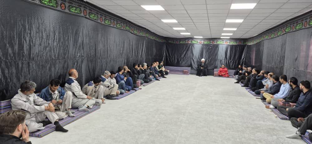 شلمچه معطر به عطر فاطمی؛ آیین سوگواری حضرت زهرا(س) در مدیریت توسعه برگزار شد