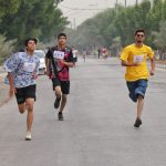 صبح پرنشاط دانش‌آموزان خرمشهری در رقابت‌های دو همگانی