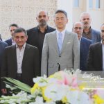 گزارش تصویری؛ حضور سفیر ژاپن در ایران در سازمان منطقه آزاد اروند