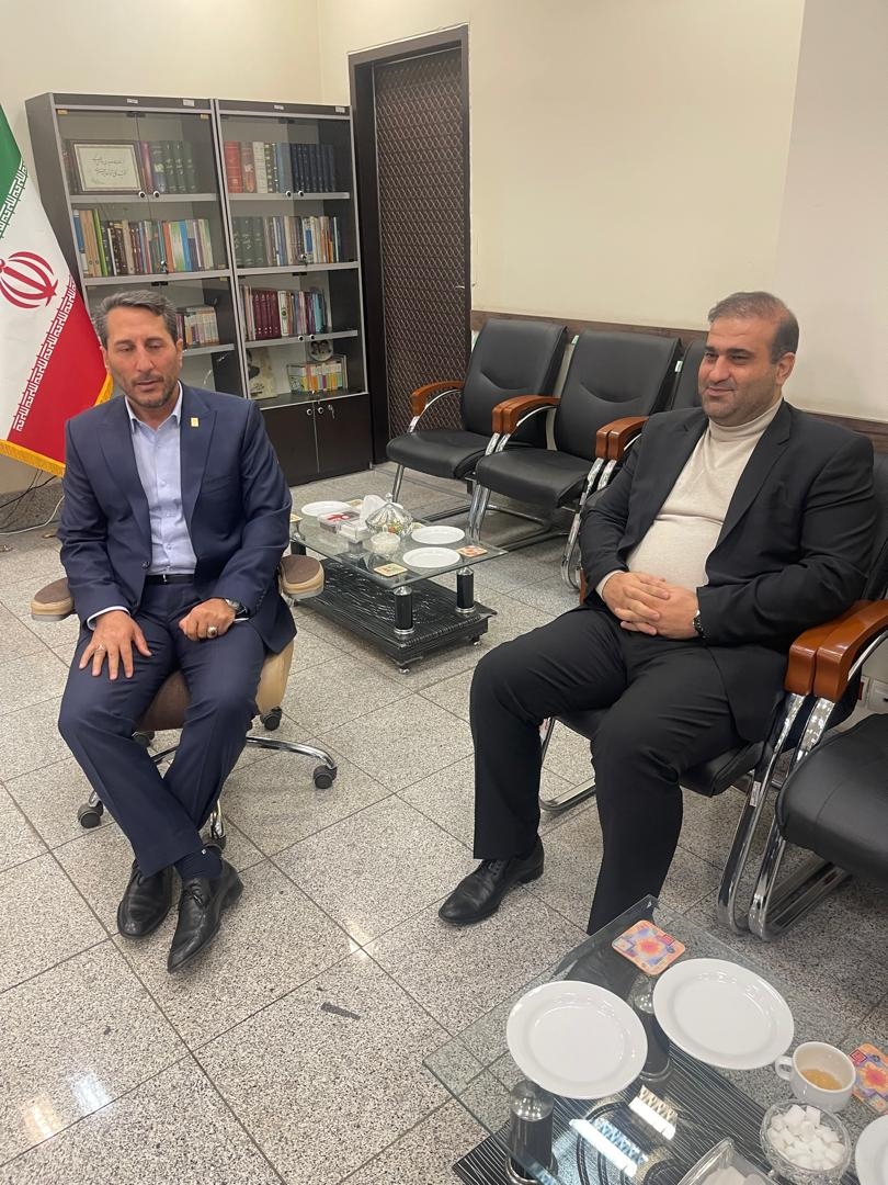 دیدار مدیرعامل سازمان منطقه آزاد ارس با دادستان جدید مرکز استان آذربایجان‌ شرقی