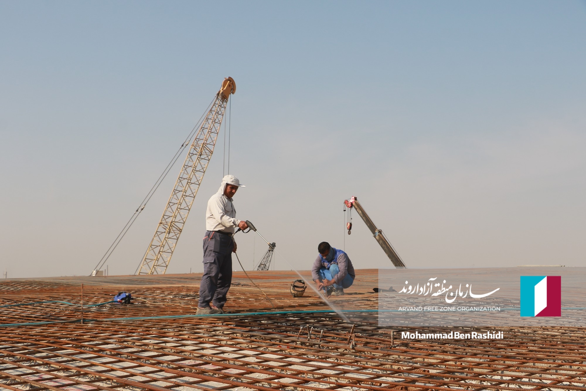 گزارش تصویری؛ پیشرفت‌پروژه پل شهدای اروند خرمشهر