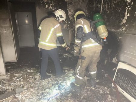 آتش سوزی مرگبار مکانیکی در مشیریه تهران