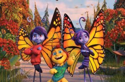 اکران انیمیشن داستان پروانه در سینما لبخند کیش