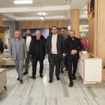 بازدید دکتر هادی مقدم زاده از شرکت مبل استقبال ارس