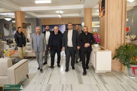 بازدید دکتر هادی مقدم زاده از شرکت مبل استقبال ارس