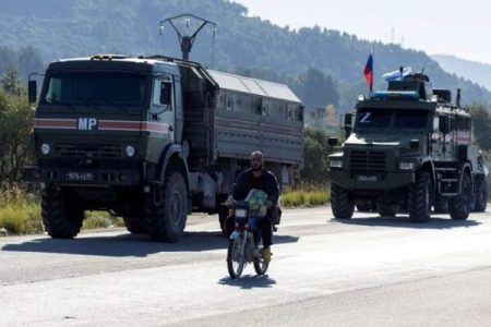 روسیه نیروها و تجهیزات خود را از فرودگاه قامشلی خارج کرد