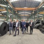 سفر مدیر بانكداری شركتی و توسعه كسب و كار بانك صنعت و معدن به استان خوزستان و بازدید از چندین واحد تولیدی