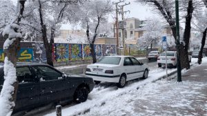 طبیعت برفی شهرکرد در آخرین روزهای دی‌ماه