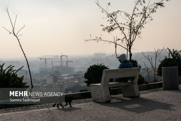 هوای تهران آلوده است